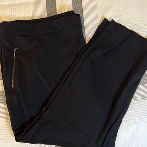 Black pants. Lane Bryant. Size 26/28 short. Zipper pockets.